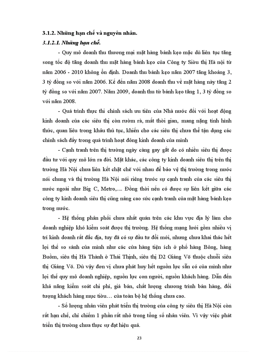 image for page Giải pháp thị trường nhằm phát triển thương mại mặt hàng bánh kẹo tại công ty Siêu thị Hà Nội trên thị trường Hà Nội