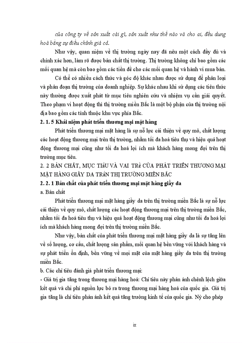 image for page Giải pháp phát triển thương mại mặt hàng giầy da của công ty cổ phần đầu tư, xuất nhập khẩu da giầy Hà Nội trên thị trường miền Bắc