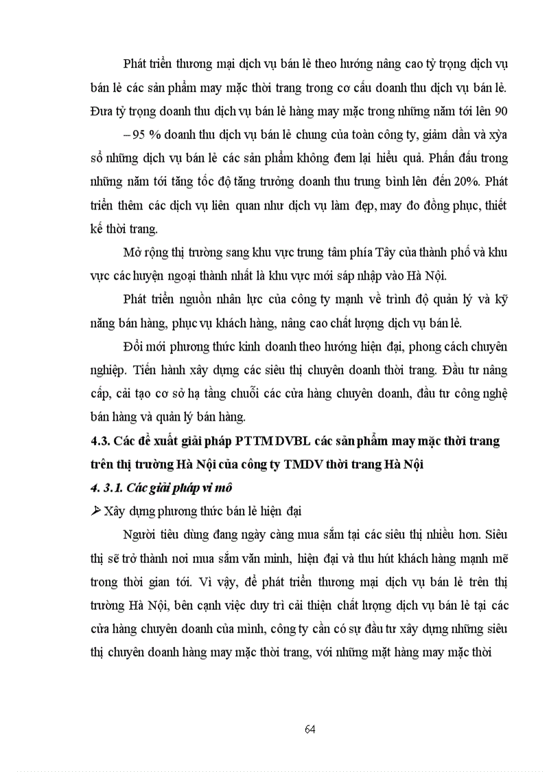 image for page Giải pháp phát triển thương mại dịch vụ bán lẻ các sản phẩm may mặc thời trang trên thị trường Hà Nội