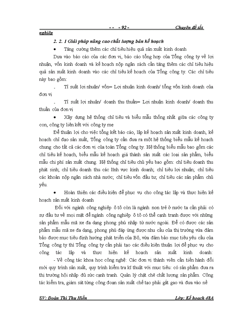 image for page Hoàn thiện công tác lập và thực hiện kế hoạch sản xuất kinh doanh tại Tổng công ty công nghiệp ô tô Việt Nam