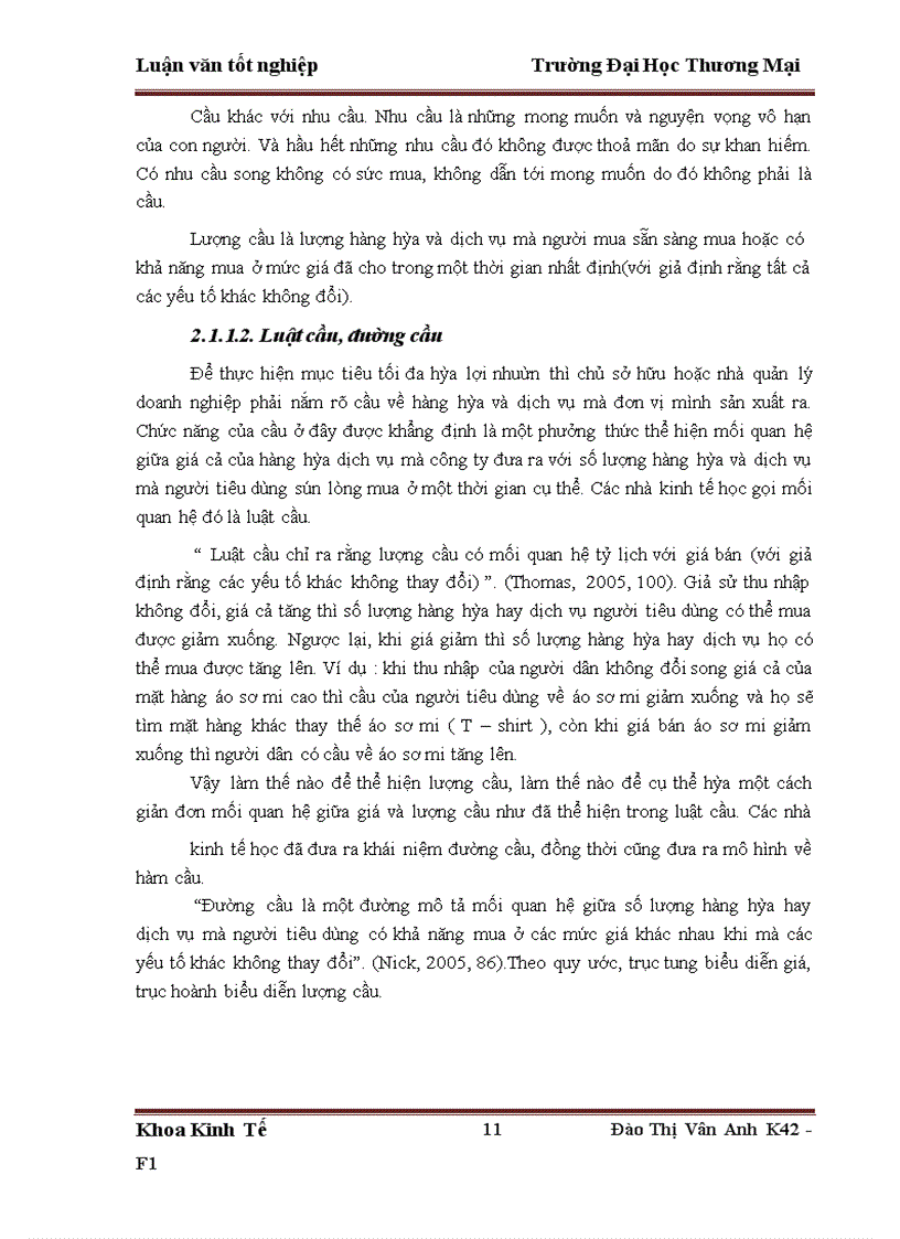 image for page Phân tích và dự báo cầu sản phẩm áo sơ mi nam của công ty cồ phần May 10 trên địa bàn Hà Nội tới năm 2015
