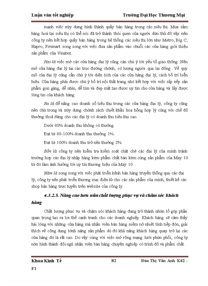 image for page Phân tích và dự báo cầu sản phẩm áo sơ mi nam của công ty cồ phần May 10 trên địa bàn Hà Nội tới năm 2015