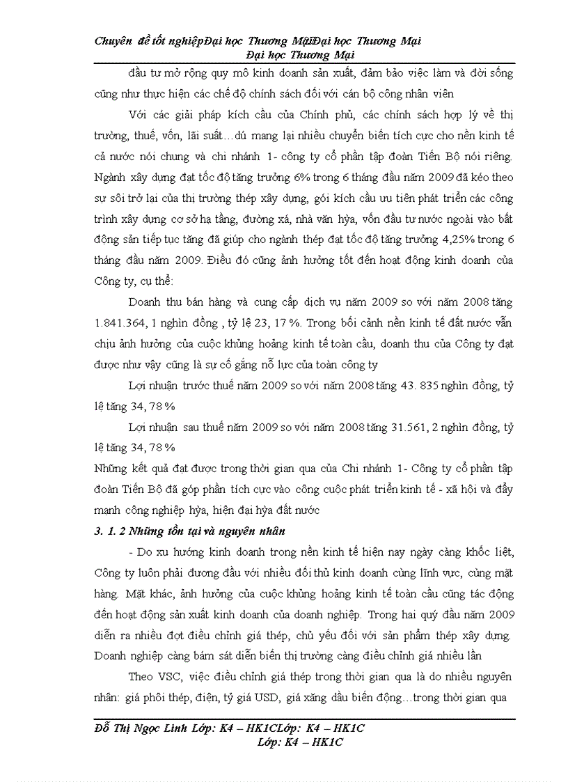 image for page Phân tích lợi nhuận nhằm đưa ra các giải pháp tăng lợi nhuận tại chi nhánh 1 – Công ty cổ phần tập đoàn Tiến Bộ