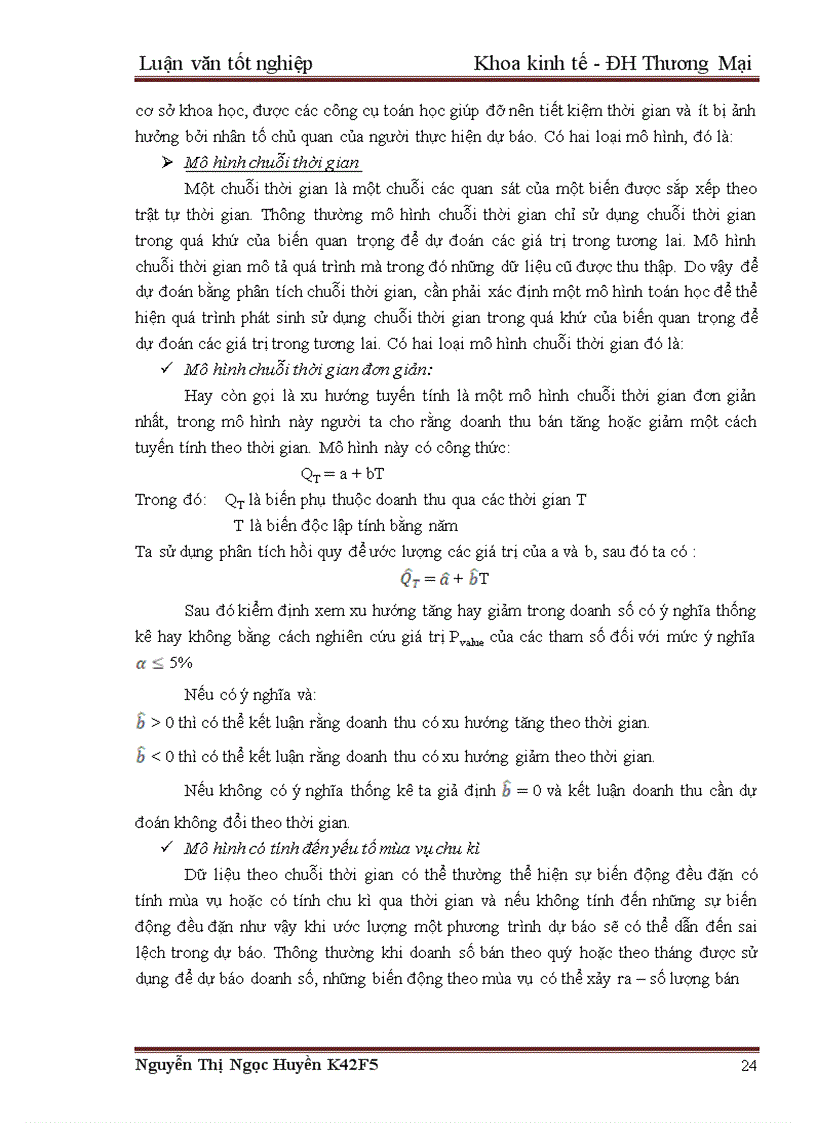 image for page Ước lượng và Dự báo doanh thu của Tổng công ty Dung dịch khoan và Hoá phẩm Dầu khí - CTCP đến năm 2015