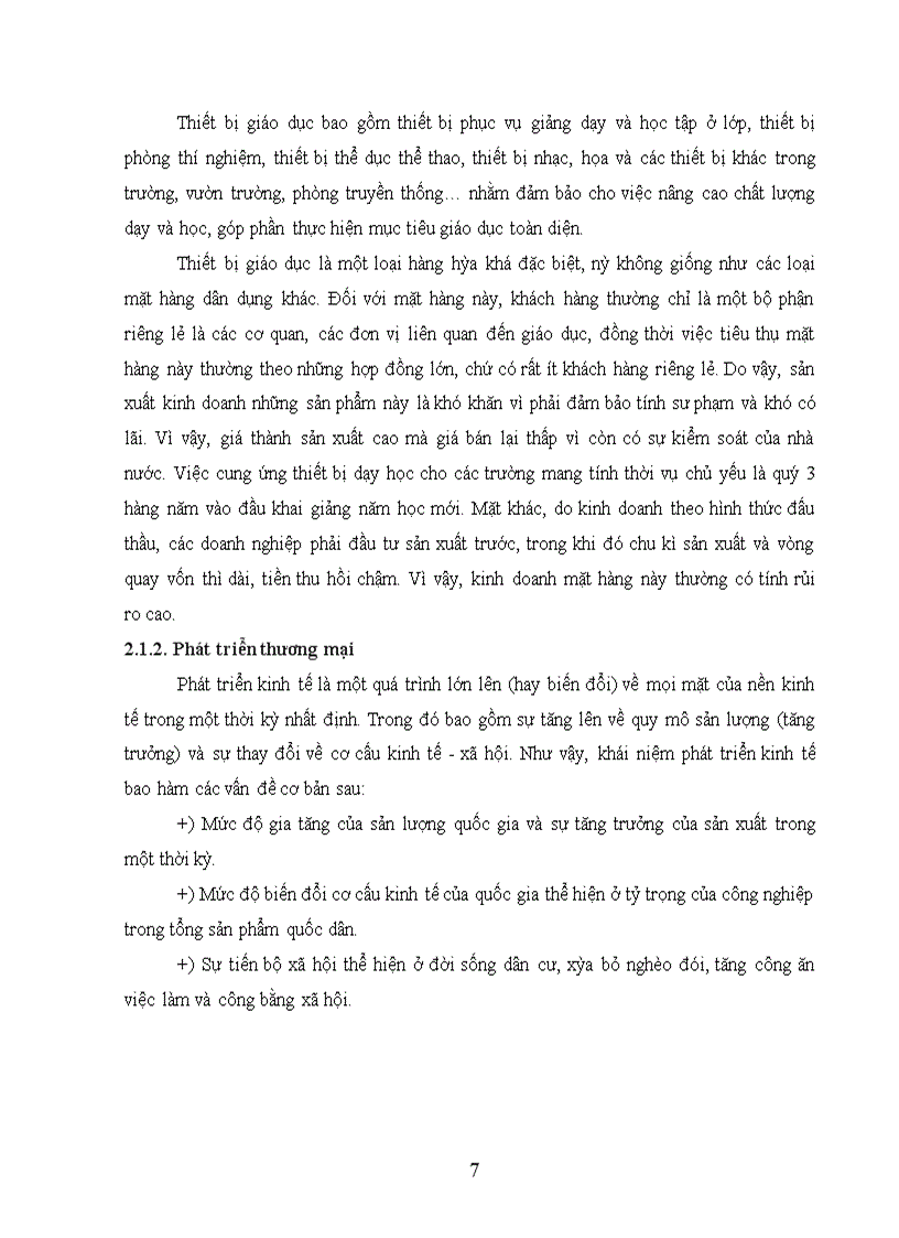 image for page Giải pháp phát triển thương mại các sản phẩm thiết bị giáo dục phục vụ cho các trường học ở các tỉnh phía Bắc giai đoạn hiện nay