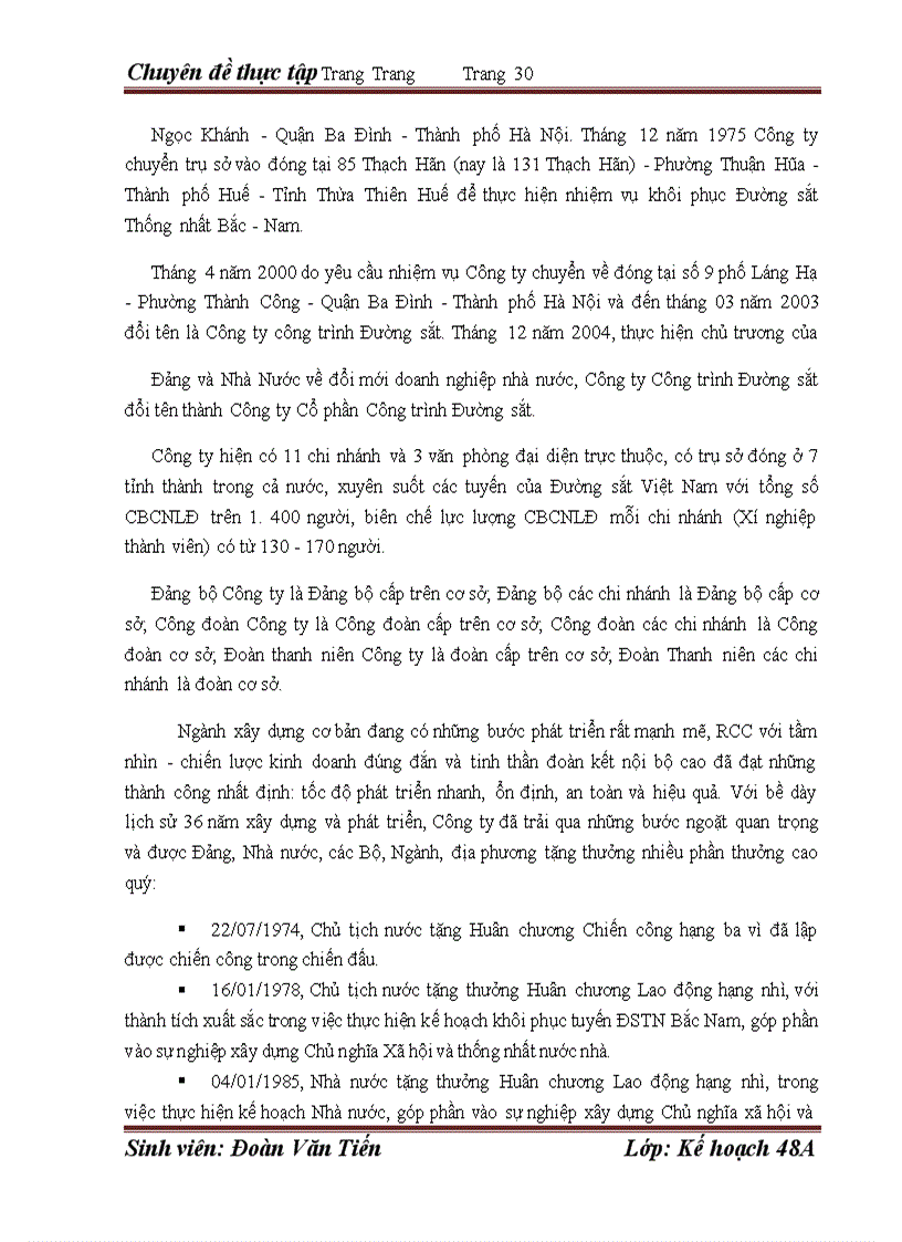 image for page Hoàn thiện công tác kế hoạch tại công ty cổ phần công trình đường sắt