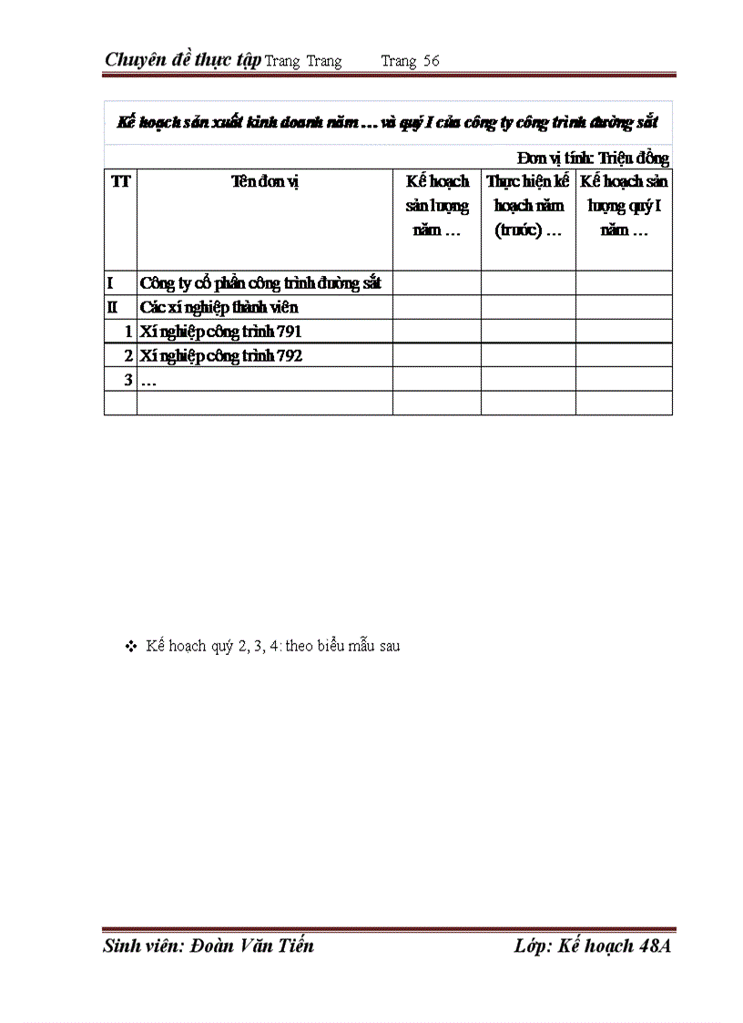image for page Hoàn thiện công tác kế hoạch tại công ty cổ phần công trình đường sắt