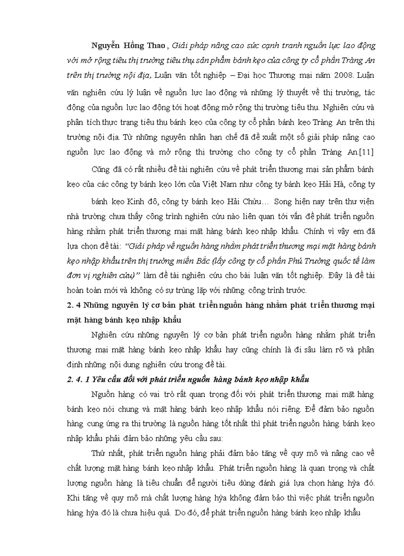 image for page “Giải pháp về nguồn hàng nhằm phát triển thương mại mặt hàng bánh kẹo nhập khẩu trên thị trường miền Bắc (lấy công ty cổ phần Phú Trường quốc tế làm đơn vị nghiên cứu)