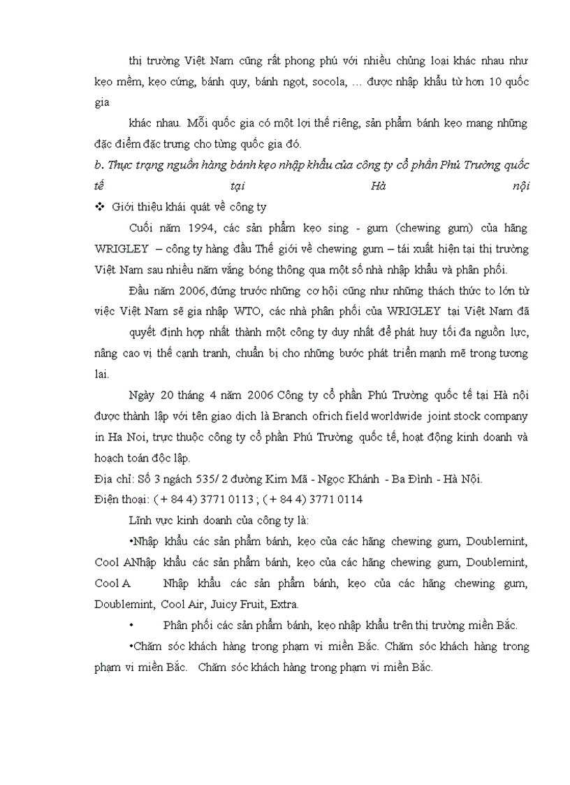 image for page “Giải pháp về nguồn hàng nhằm phát triển thương mại mặt hàng bánh kẹo nhập khẩu trên thị trường miền Bắc (lấy công ty cổ phần Phú Trường quốc tế làm đơn vị nghiên cứu)