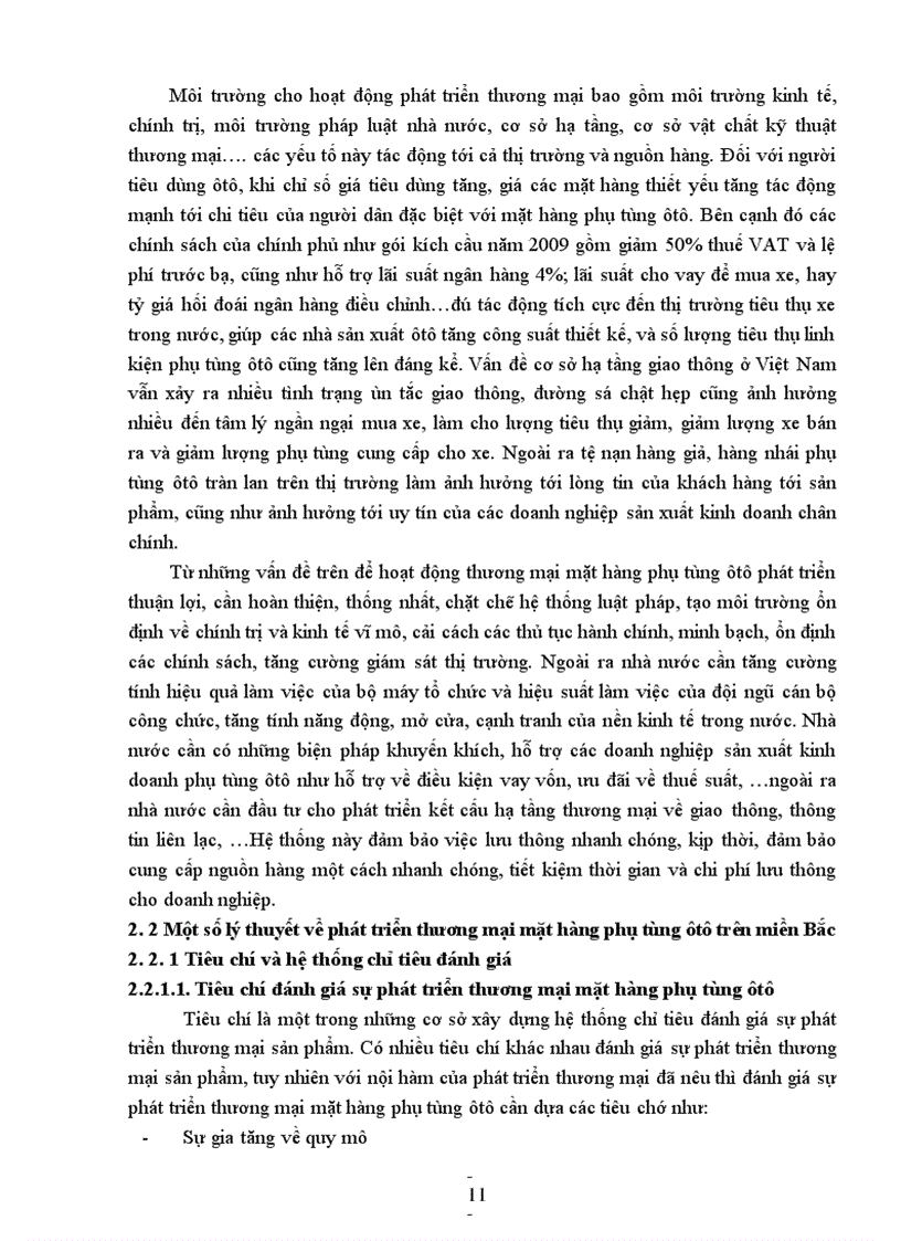 image for page Giải pháp phát triển thương mại mặt hàng phụ tùng ôtô trên thị trường miền Bắc