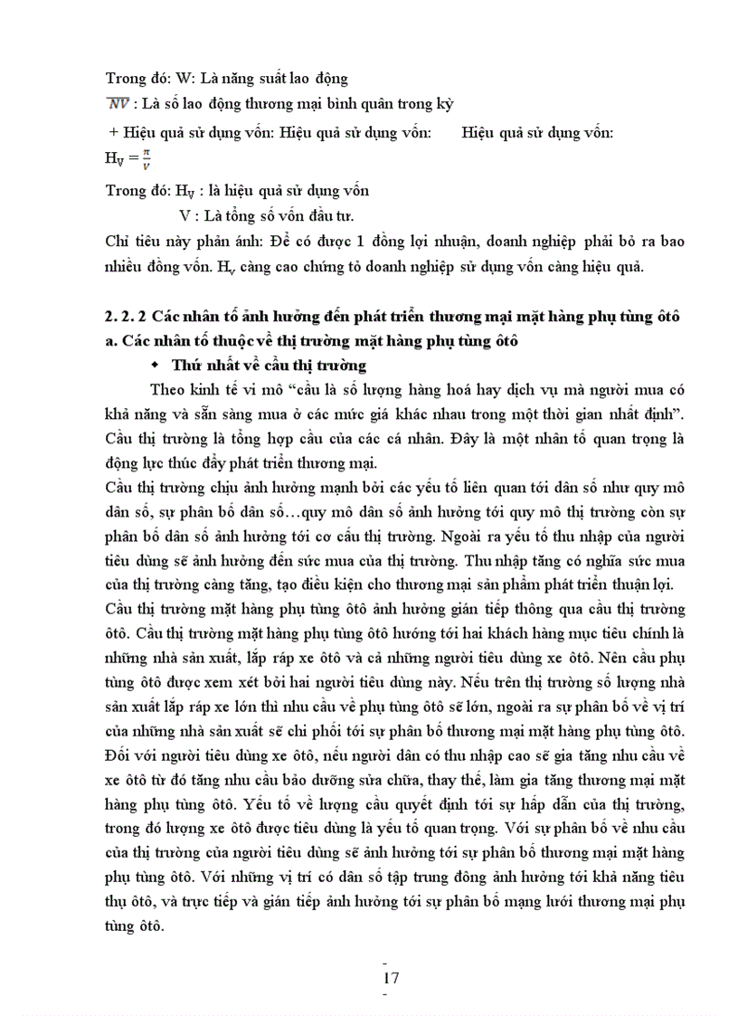image for page Giải pháp phát triển thương mại mặt hàng phụ tùng ôtô trên thị trường miền Bắc