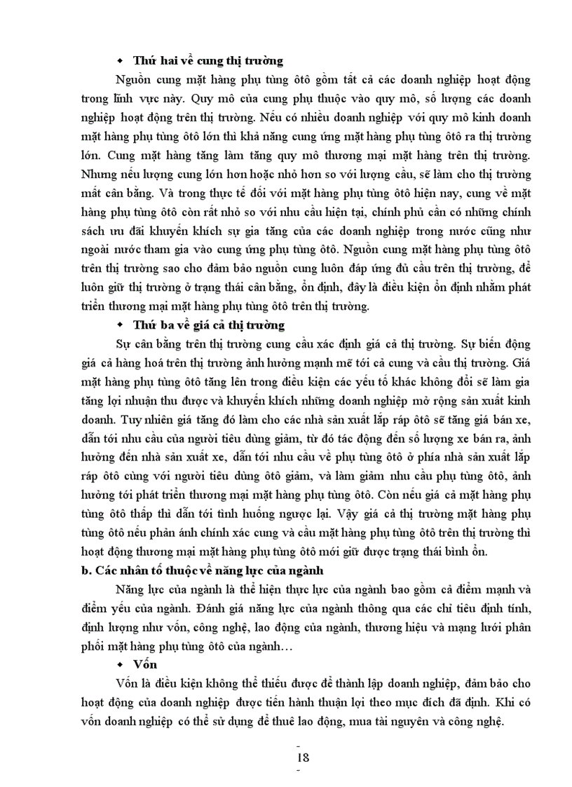 image for page Giải pháp phát triển thương mại mặt hàng phụ tùng ôtô trên thị trường miền Bắc