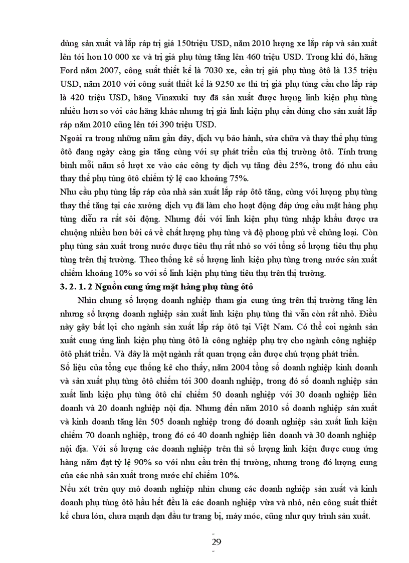 image for page Giải pháp phát triển thương mại mặt hàng phụ tùng ôtô trên thị trường miền Bắc