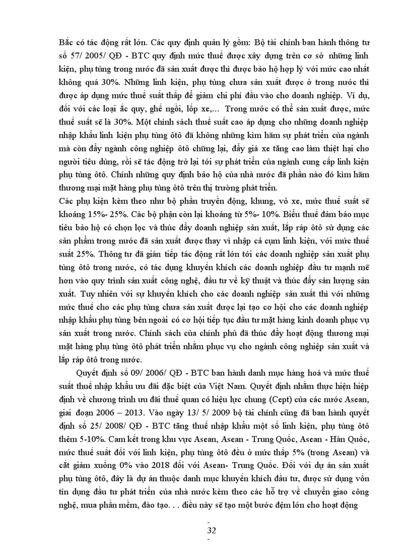 image for page Giải pháp phát triển thương mại mặt hàng phụ tùng ôtô trên thị trường miền Bắc