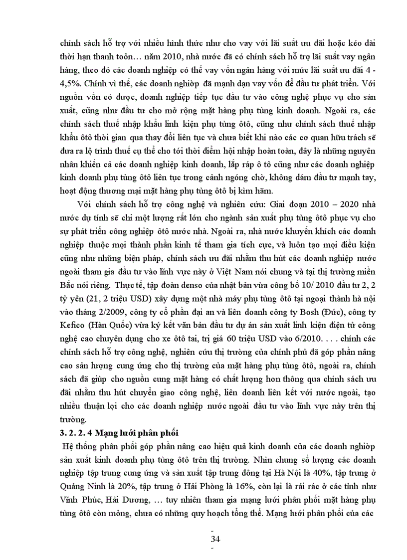 image for page Giải pháp phát triển thương mại mặt hàng phụ tùng ôtô trên thị trường miền Bắc