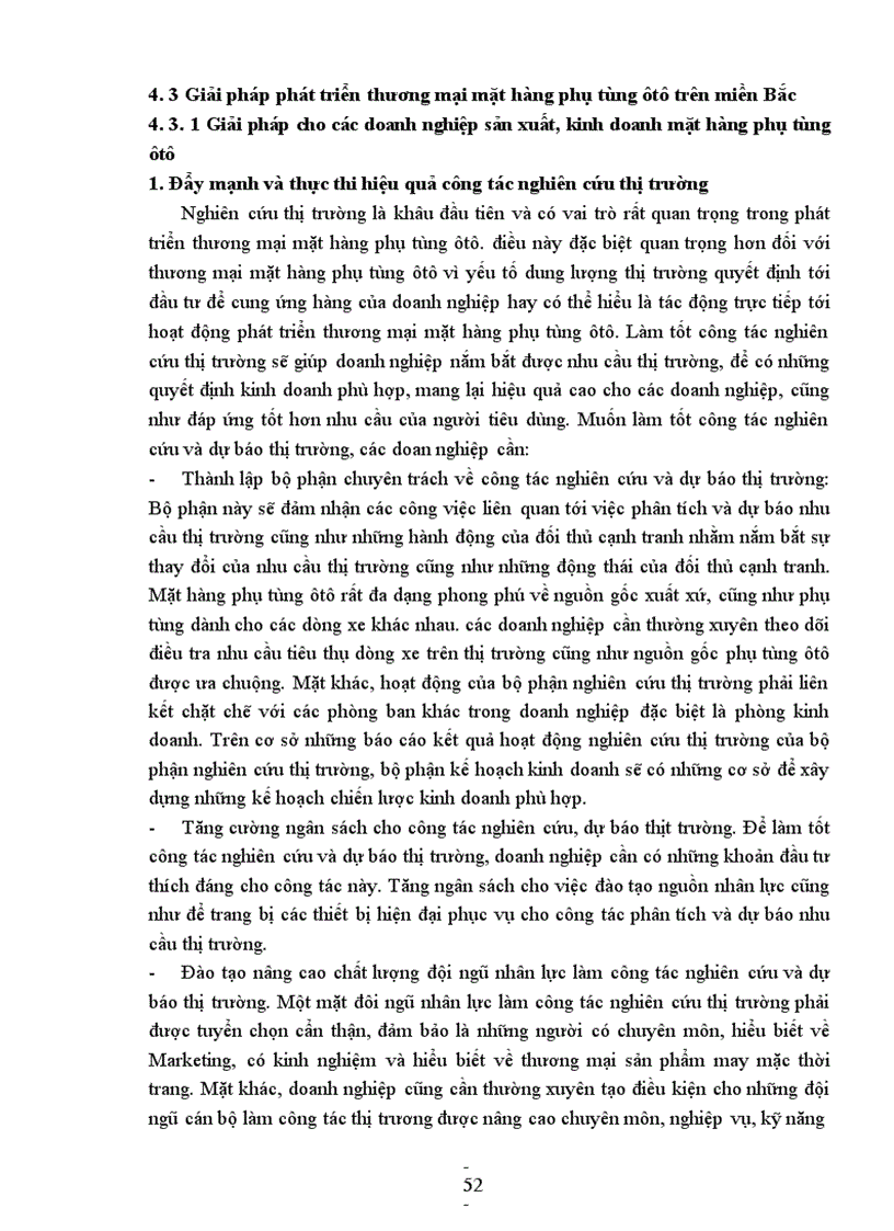 image for page Giải pháp phát triển thương mại mặt hàng phụ tùng ôtô trên thị trường miền Bắc