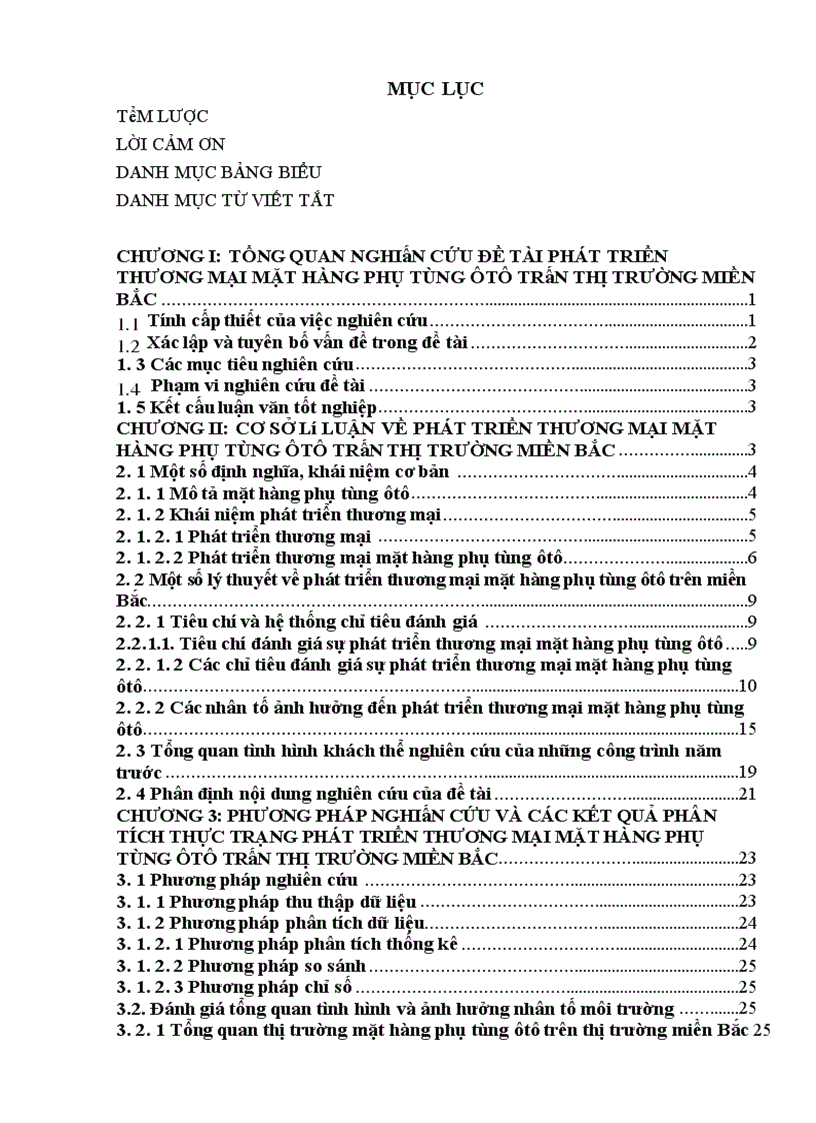 image for page Giải pháp phát triển thương mại mặt hàng phụ tùng ôtô trên thị trường miền Bắc