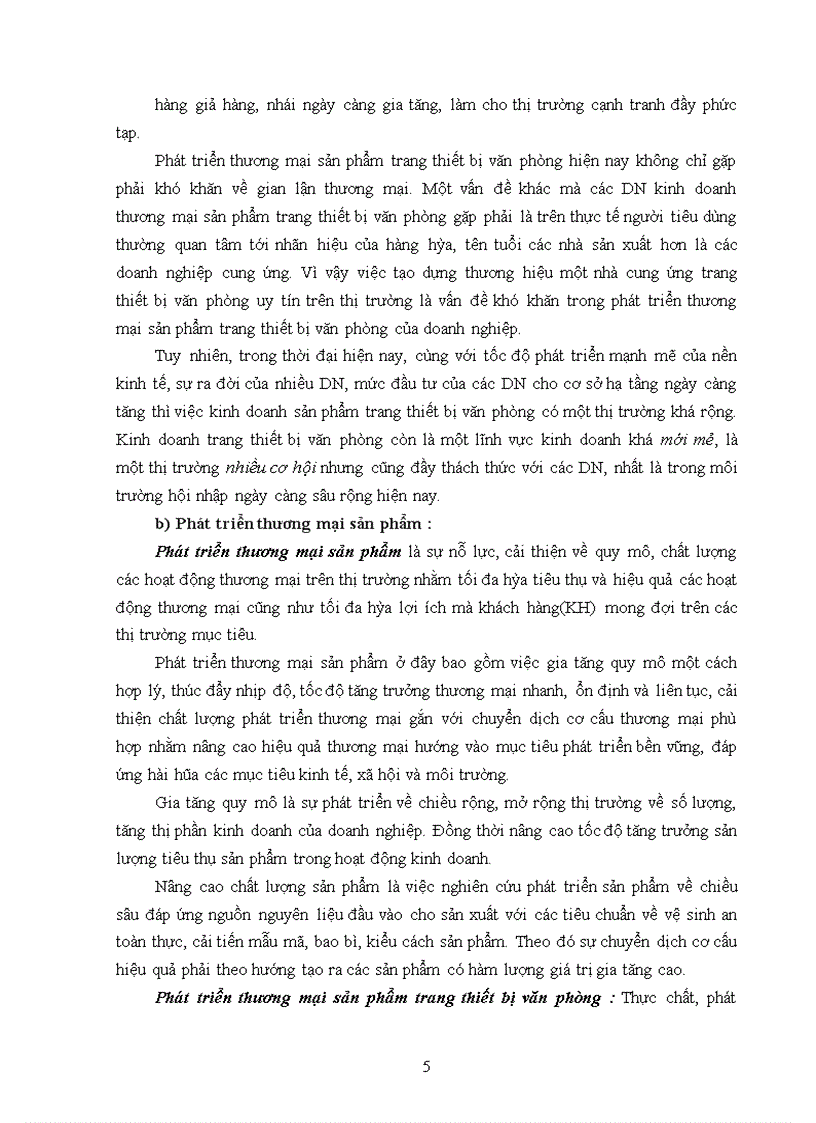 image for page Phát triển thương mại sản phẩm trang thiết bị văn phòng của công ty Cổ phần Đầu tư và Thương mại Thành Đô trên thị trường nội địa