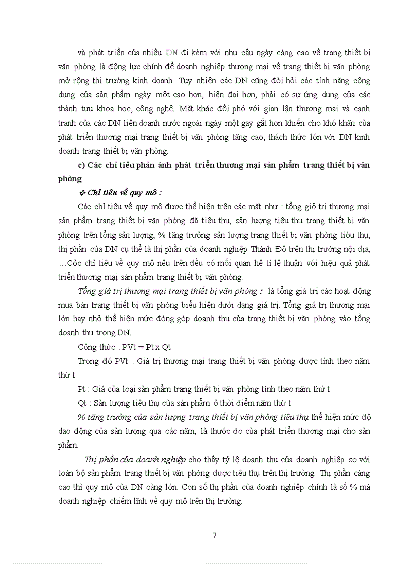 image for page Phát triển thương mại sản phẩm trang thiết bị văn phòng của công ty Cổ phần Đầu tư và Thương mại Thành Đô trên thị trường nội địa