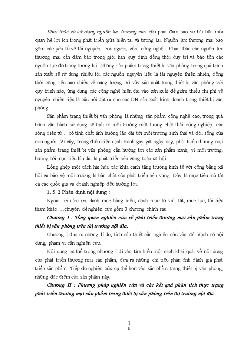 image for page Phát triển thương mại sản phẩm trang thiết bị văn phòng của công ty Cổ phần Đầu tư và Thương mại Thành Đô trên thị trường nội địa