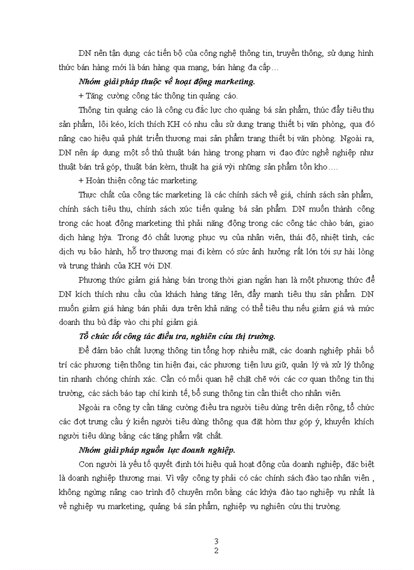 image for page Phát triển thương mại sản phẩm trang thiết bị văn phòng của công ty Cổ phần Đầu tư và Thương mại Thành Đô trên thị trường nội địa