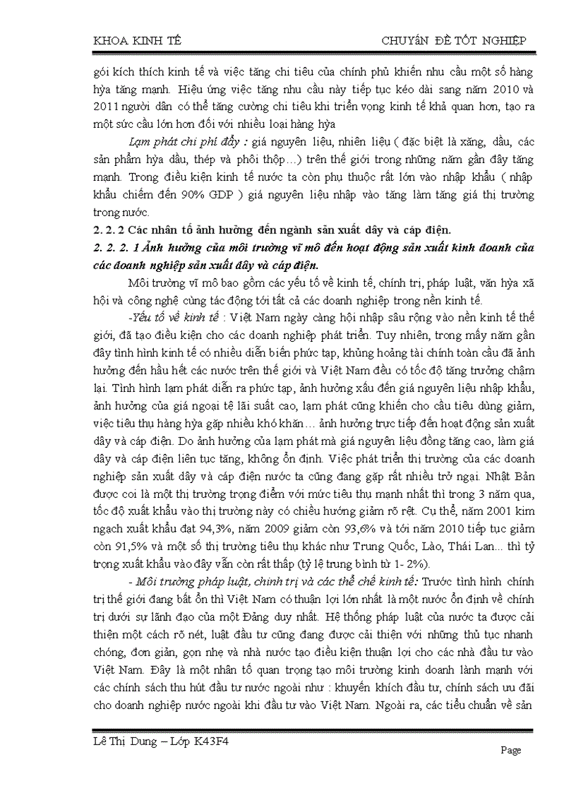 image for page Giải pháp nhằm hạn chế tác động của lạm phát tới hoạt động kinh doanh mặt hàng dây và cáp điện trên thị trường Hà Nội
