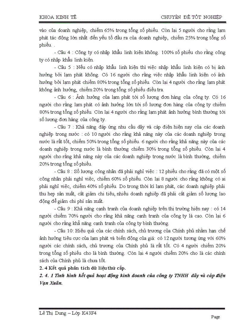 image for page Giải pháp nhằm hạn chế tác động của lạm phát tới hoạt động kinh doanh mặt hàng dây và cáp điện trên thị trường Hà Nội