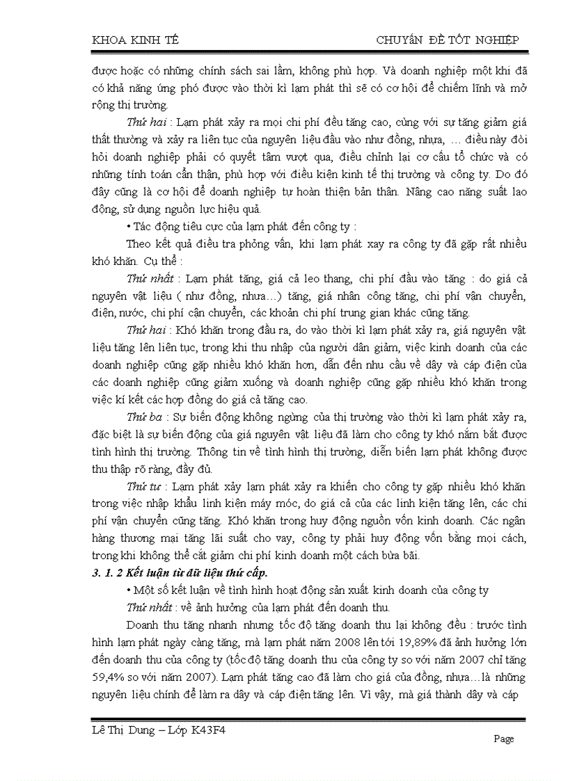 image for page Giải pháp nhằm hạn chế tác động của lạm phát tới hoạt động kinh doanh mặt hàng dây và cáp điện trên thị trường Hà Nội