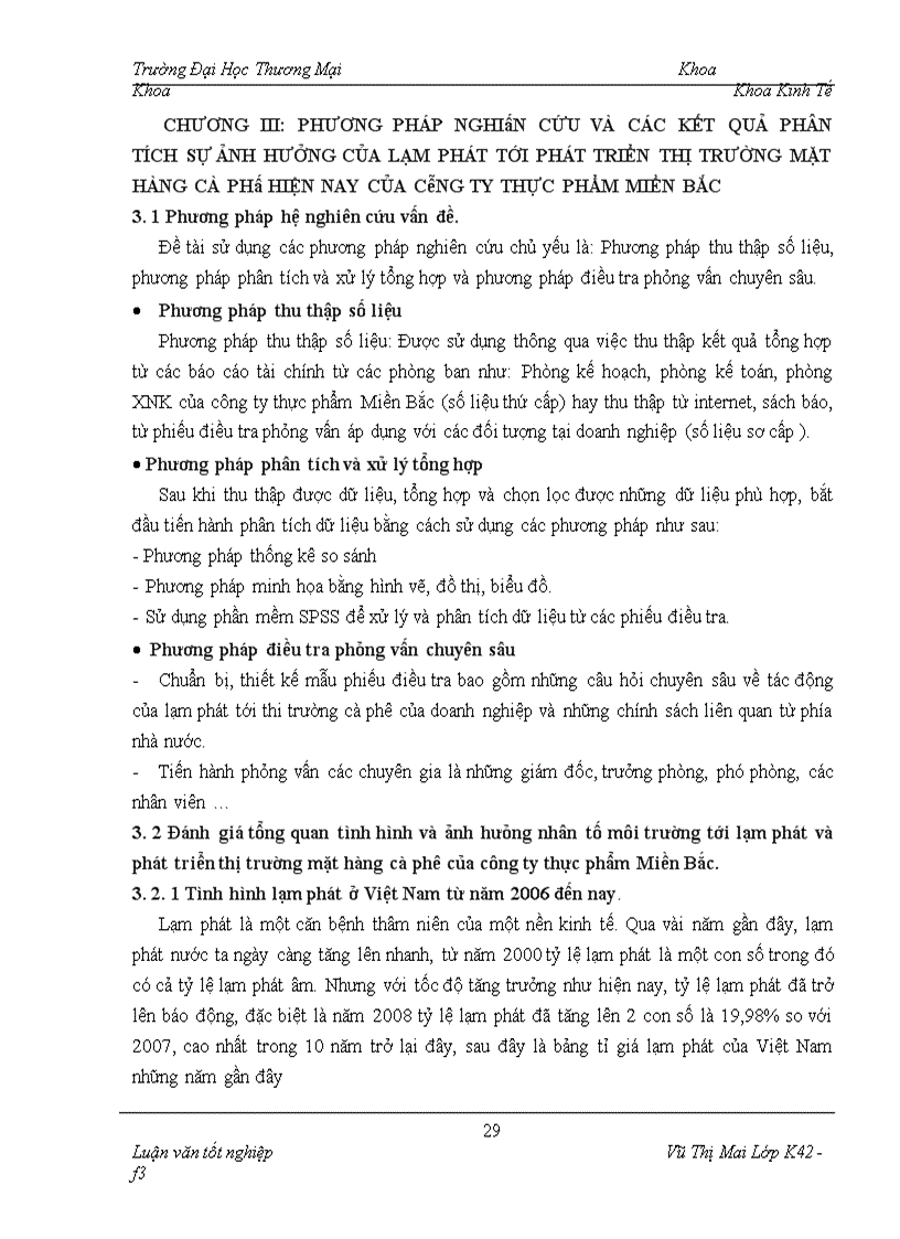 image for page Một số giải pháp nhằm hạn chế ảnh hưởng của lạm phát tới phát triển thị trường mặt hàng cà phê của công ty thực phẩm Miền Bắc