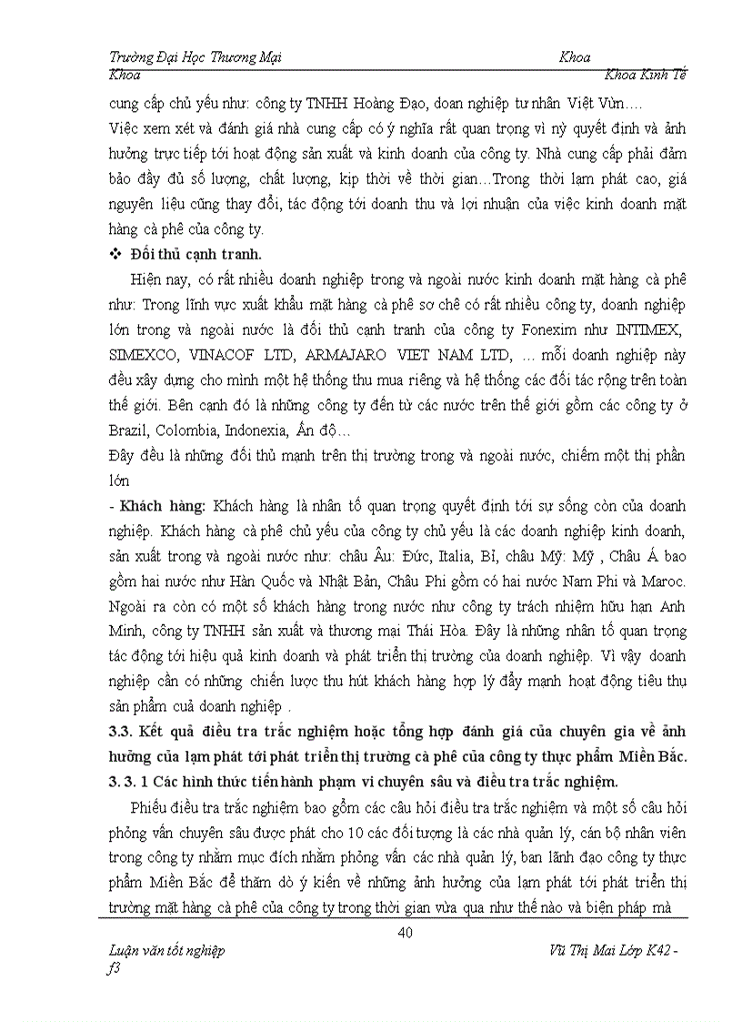 image for page Một số giải pháp nhằm hạn chế ảnh hưởng của lạm phát tới phát triển thị trường mặt hàng cà phê của công ty thực phẩm Miền Bắc