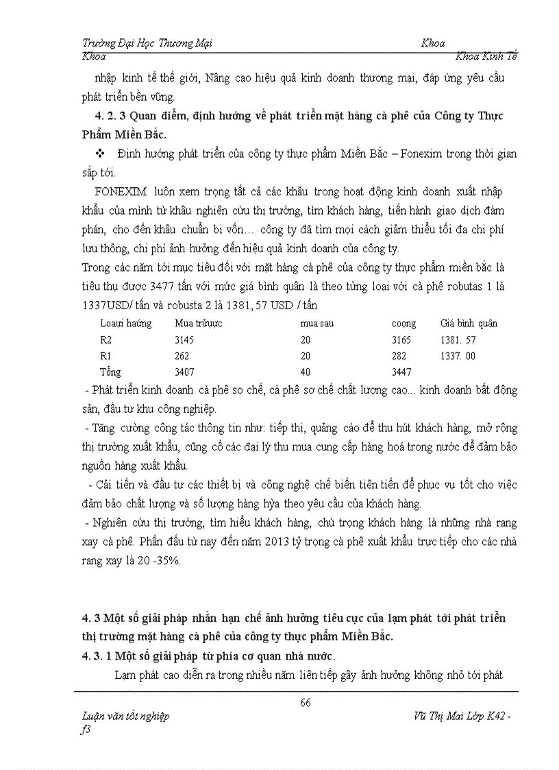 image for page Một số giải pháp nhằm hạn chế ảnh hưởng của lạm phát tới phát triển thị trường mặt hàng cà phê của công ty thực phẩm Miền Bắc