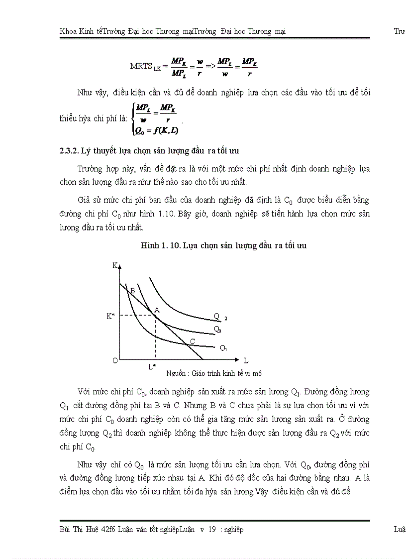 image for page Lựa chọn chi phí sản xuất và sản lượng đầu ra tối ưu để tối đa hóa lợi nhuận tại công ty TNHH ô tô Hoa Mai