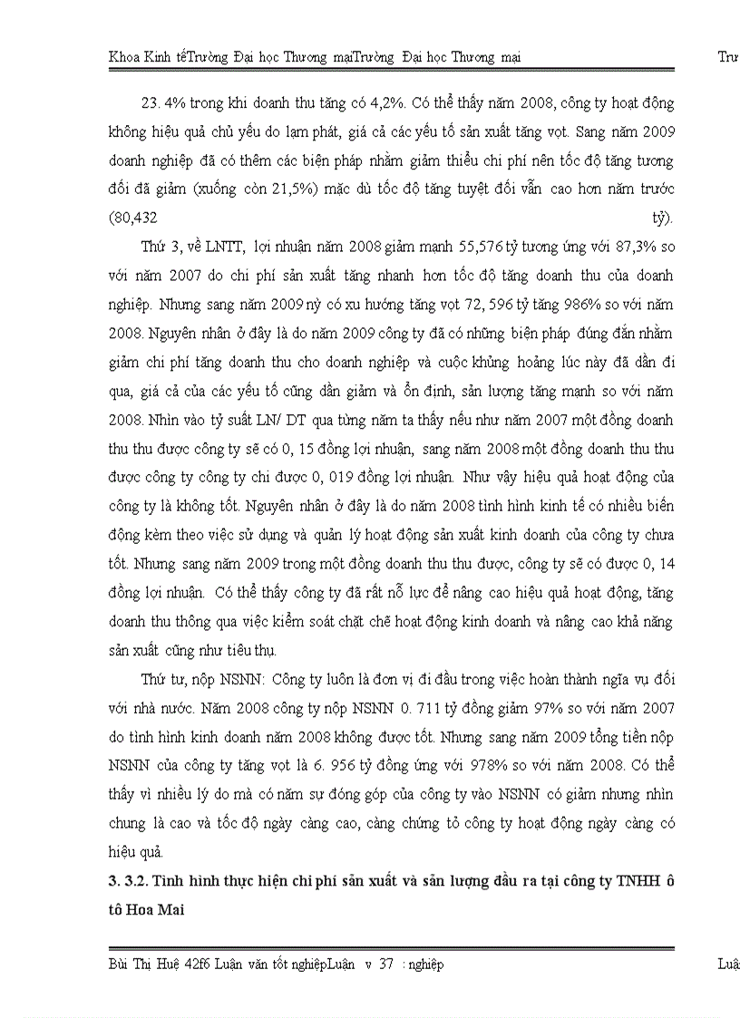 image for page Lựa chọn chi phí sản xuất và sản lượng đầu ra tối ưu để tối đa hóa lợi nhuận tại công ty TNHH ô tô Hoa Mai