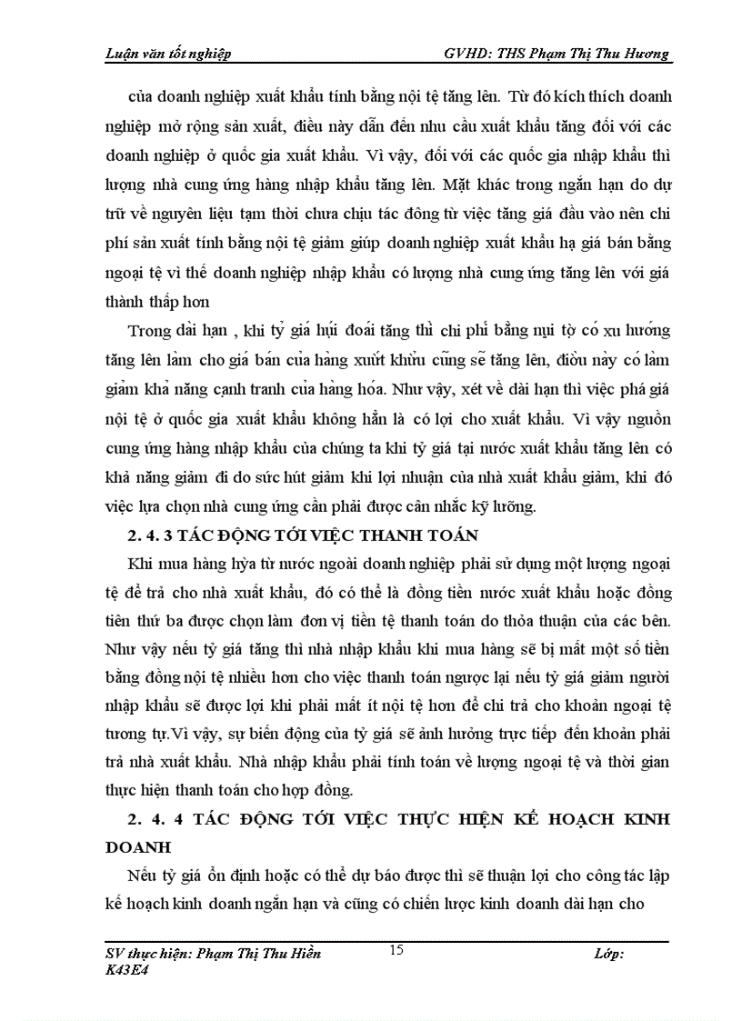image for page Ảnh hưởng của biến động tỷ giá tới kinh doanh nhập khẩu mặt hàng màng BOPP từ thị trường Trung Quốc của công ty TNHH thương mại & XNK Thiên Bảo