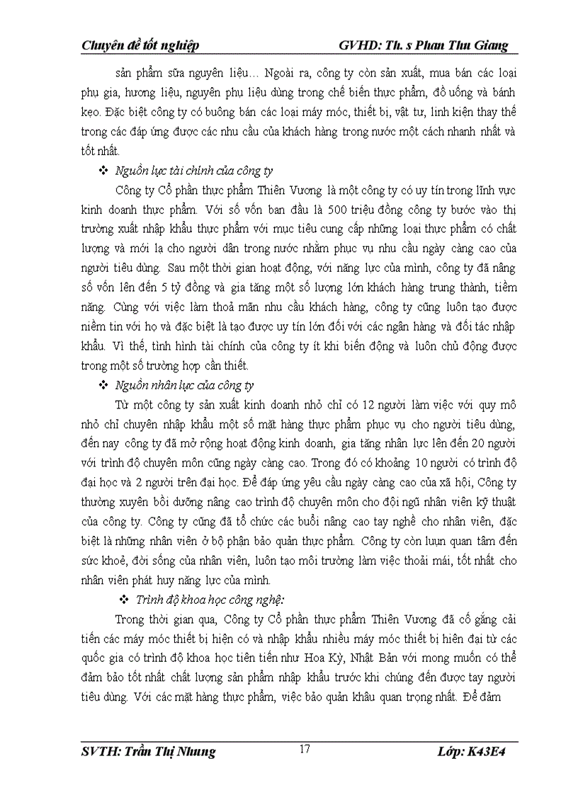 image for page Giải pháp nhằm hạn chế ảnh hưởng của biến động tỷ giá tới hoạt động nhập khẩu của công ty Cổ phần thực phẩm Thiên Vương