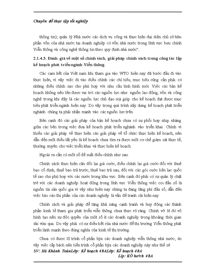 image for page Hoàn thiện công tác lập kế hoạch ngành viễn thông tới năm 2020