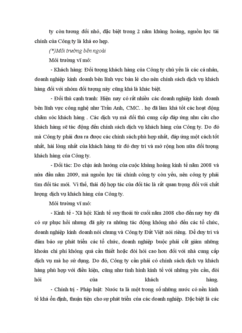 image for page Giải pháp nâng cao chất lượng dịch vụ khách hàng của công ty cổ phần phát triển công nghệ Đất Việt