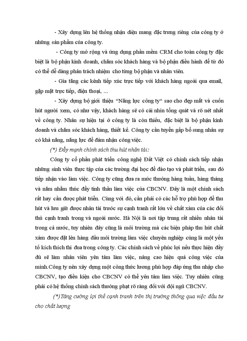 image for page Giải pháp nâng cao chất lượng dịch vụ khách hàng của công ty cổ phần phát triển công nghệ Đất Việt