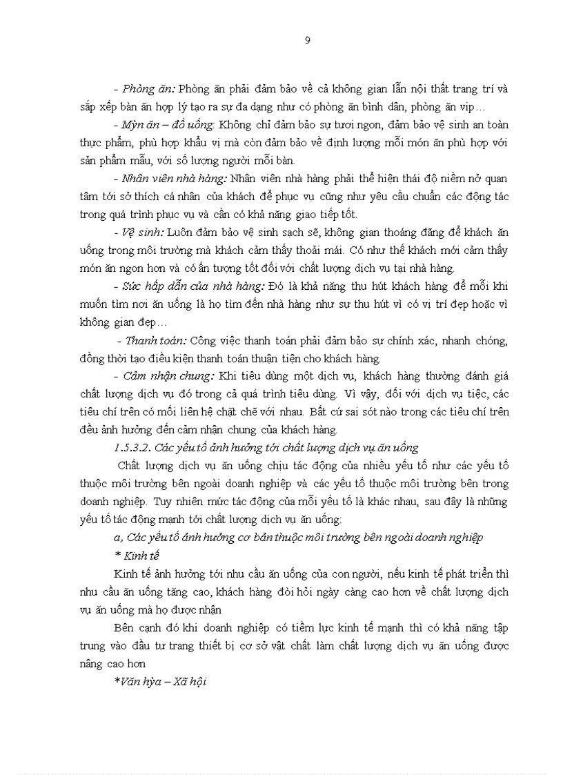 image for page Giải pháp nâng cao chất lượng dịch vụ ăn uống tại nhà hàng Mai Vàng