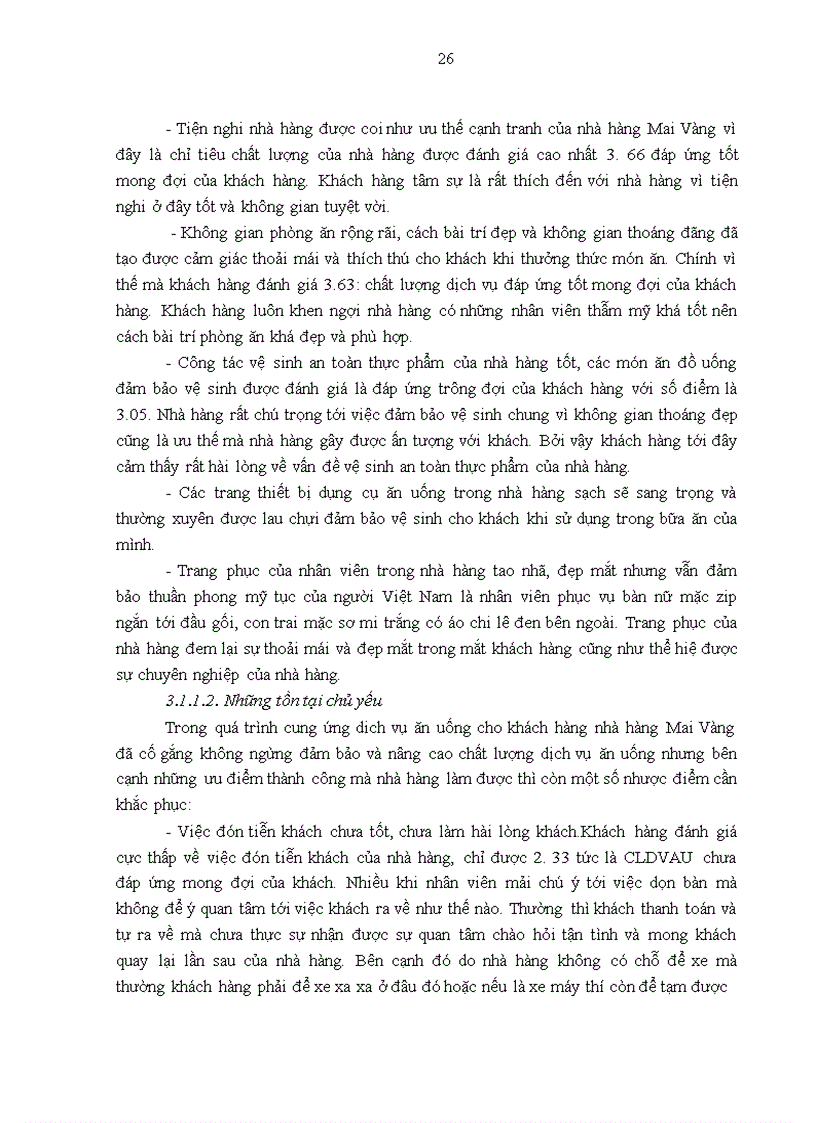 image for page Giải pháp nâng cao chất lượng dịch vụ ăn uống tại nhà hàng Mai Vàng