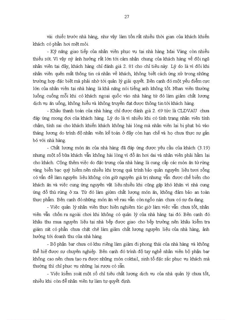 image for page Giải pháp nâng cao chất lượng dịch vụ ăn uống tại nhà hàng Mai Vàng