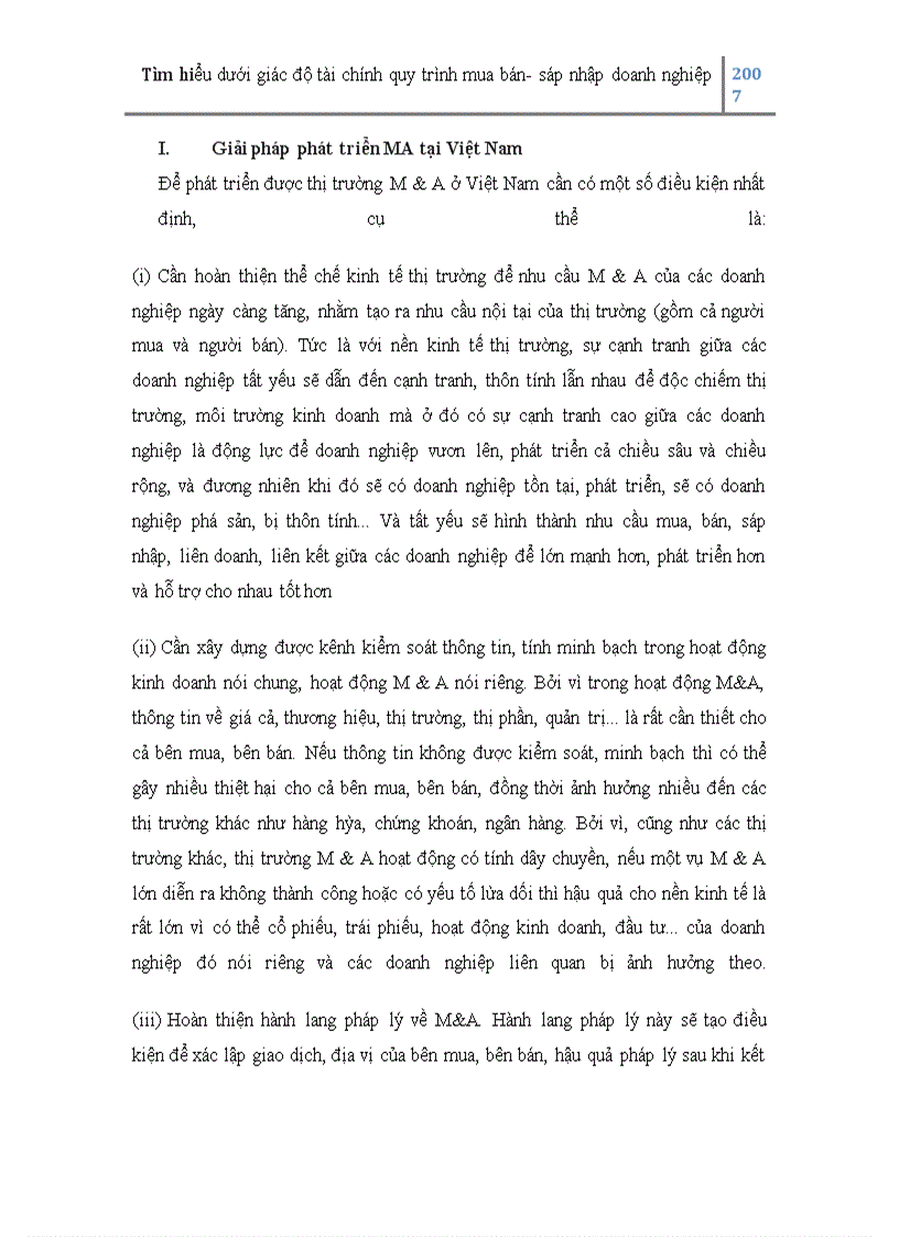 image for page Tìm hiểu dưới giác độ tài chính quy trình mua bán – sáp nhập doanh nghiệp