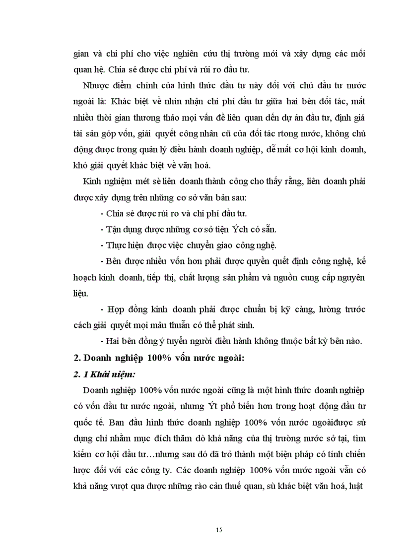 image for page Thực trạng các hình thức đầu tư trực tiếp nước ngoài tại Việt Nam