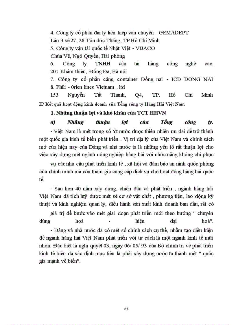 image for page Một số vấn đề về quản lý và nâng cao hiệu quả sử dụng vốn ở Tổng Công ty Hàng hải Việt Nam