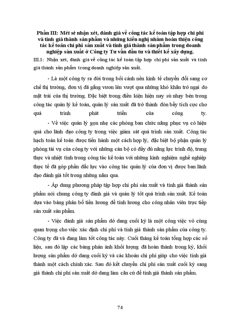 image for page Tổ chức tập hợp chi phí sản xuất và tính giá thành sản phẩm tại Công ty Tư vấn đầu tư và thiết kế xây dựng