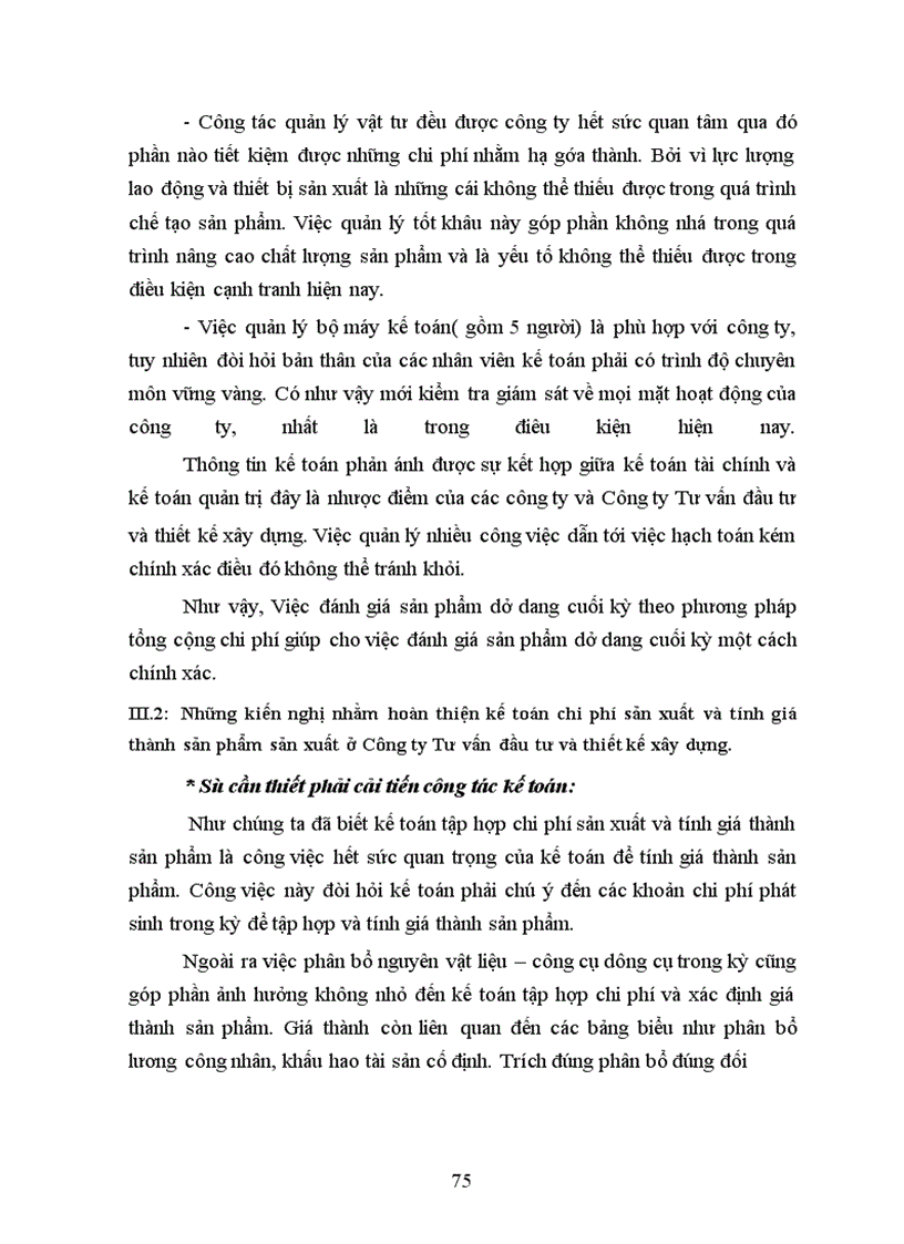 image for page Tổ chức tập hợp chi phí sản xuất và tính giá thành sản phẩm tại Công ty Tư vấn đầu tư và thiết kế xây dựng