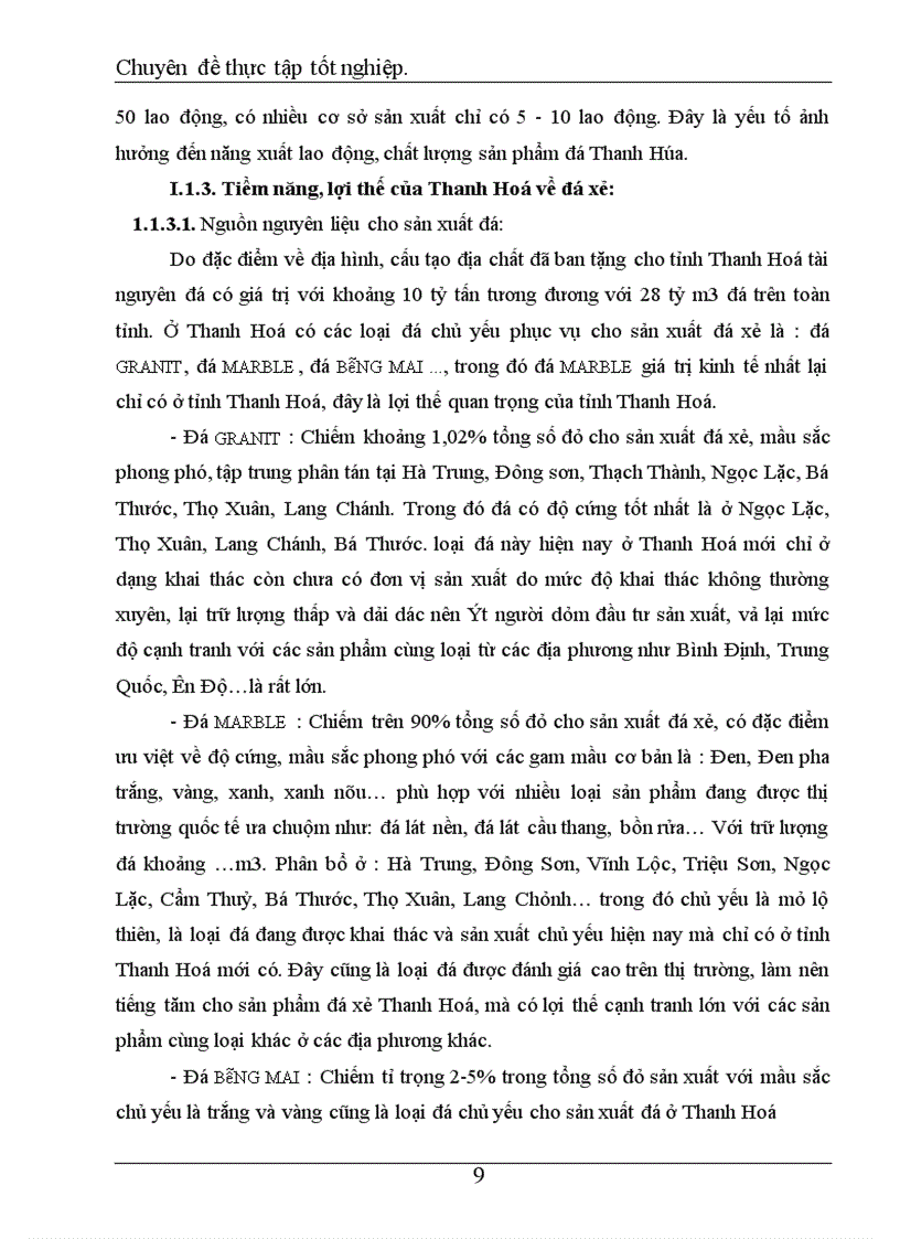 image for page Tỉnh Thanh Hoá là một trong những tỉnh có nhiều tài nguyên thiên nhiên phục vụ cho ngành khai thác và sản xuất vật liệu xây dựng, trong đó ngành Công nghiệp sản xuất đá xẻ là một ví dụ