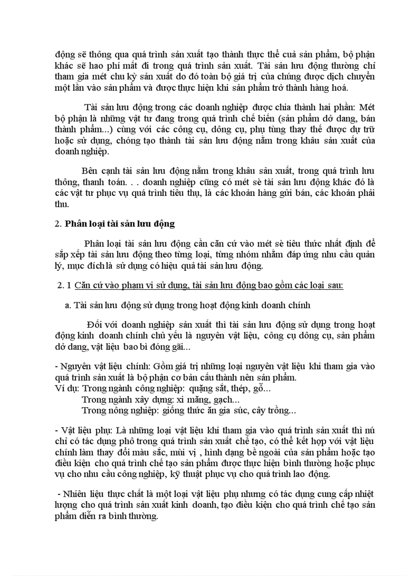 image for page Phân tích tình hình quản lý và hiệu quả sử dụng TSLĐ tại Công ty Công trình Hàng không