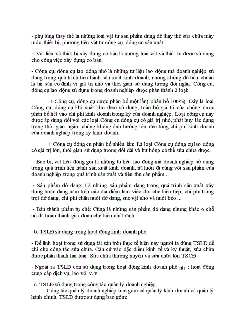 image for page Phân tích tình hình quản lý và hiệu quả sử dụng TSLĐ tại Công ty Công trình Hàng không