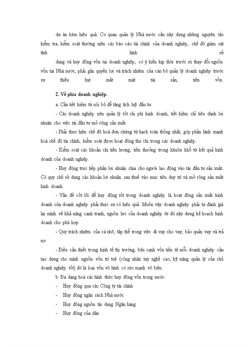 image for page Vốn và vấn đề sử dụng vốn có hiệu quả cua các doanh nghiệp khi chuyển sang kinh tế thị trường ở nước ta
